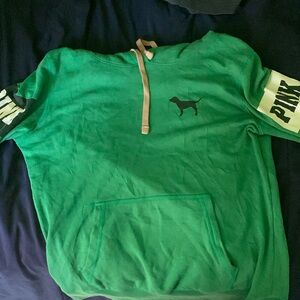 Green, like a long sleeve
